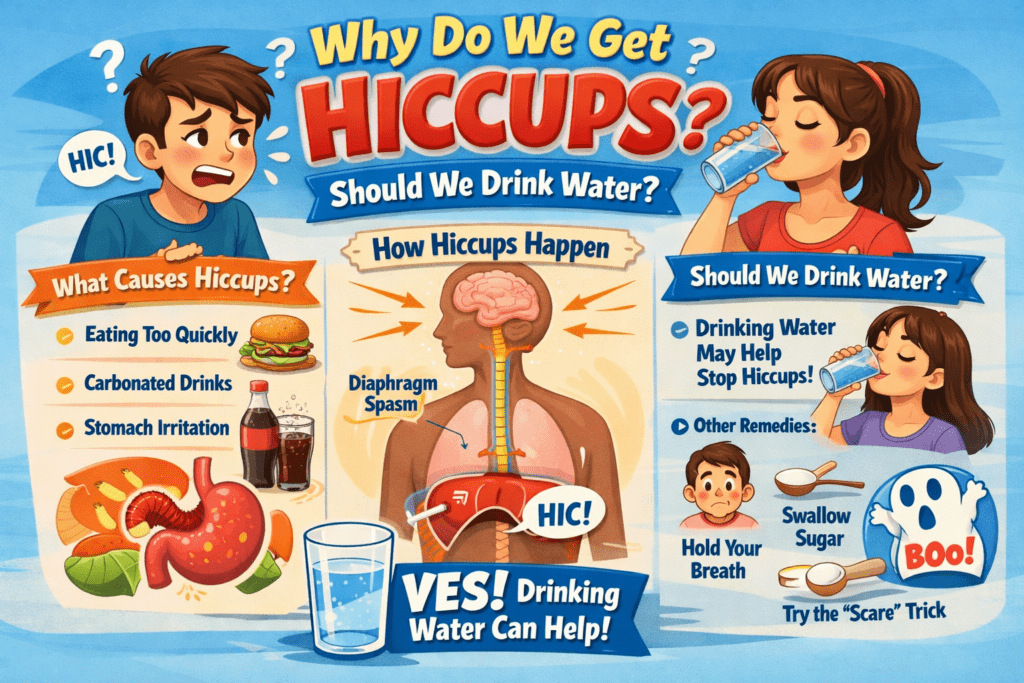 Why do we get hiccups?