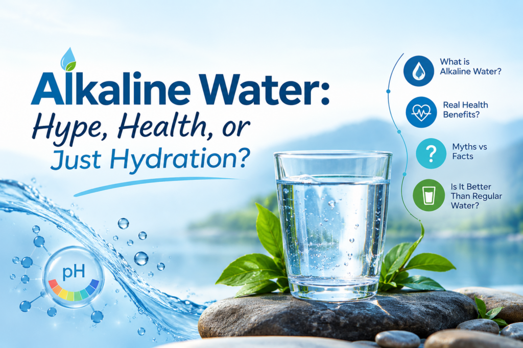 Alkaline Water: Hype, Health, or Just Hydration?
